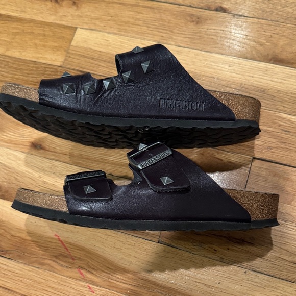 Birkenstock Studded Black Sandals with Buckles size 37 - Picture 4 of 6